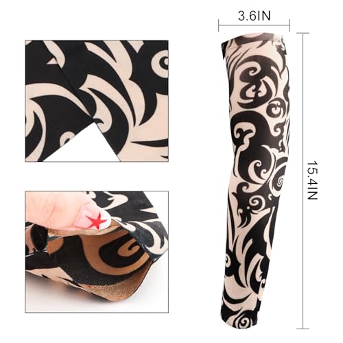 YARIEW Temporary Tattoo Sleeves for Men Arm Sleeves for Men Tattoo Sleeve - color: Multicolor-9