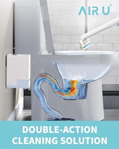 AIR U+ 48 Count Flushable Toilet Brush Refills for Scrubbing Bubbles - color: 48 Refills