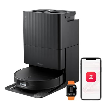 roborock Qrevo Edge 2 Robot Vacuum and Mop, 25,000Pa, 3.14'' Ultra-Slim - color: Black01