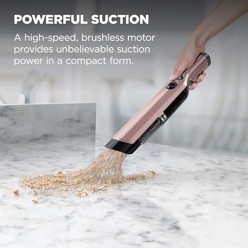 Shark WANDVAC Cordless Hand Vac, Rose Gold, WV201RGBRN - color: Rose Gold