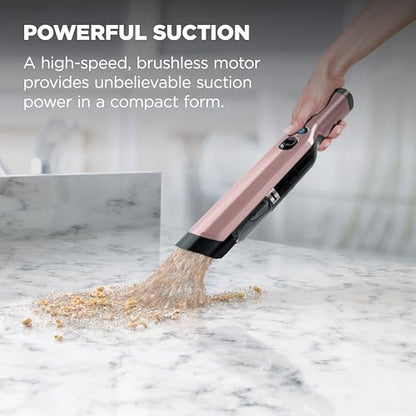 Shark WANDVAC Cordless Hand Vac, Rose Gold, WV201RGBRN - color: Rose Gold