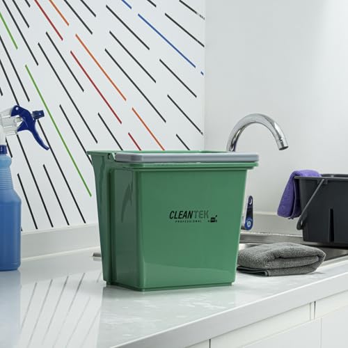 Restaurantware 6 qt Green Cleaning Bucket - color: Green, size: 6 Quarts