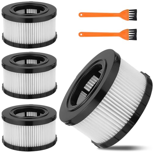 4 Pack DC5151H HEPA Filter for DeWalt DC515 DCV517 Wet/Dry Vacuum - color: 4 Pack DC5151H HEPA Filter