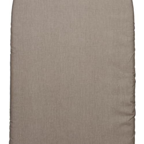 Ironing Board Cover and Pad (Grey), 100% Cotton with Premium Polyester Padding by Seymour Home Products; Fits Full Size Board | Stain and Scorch Resistant; Elastic Edge | Laundry Accessories - color: Premium, Grey, style: Premium