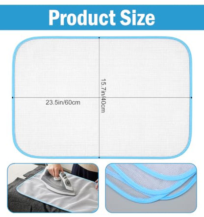 4Pcs Pressing Cloth for Ironing, Durable Pressing Cloth to Protect Clothes