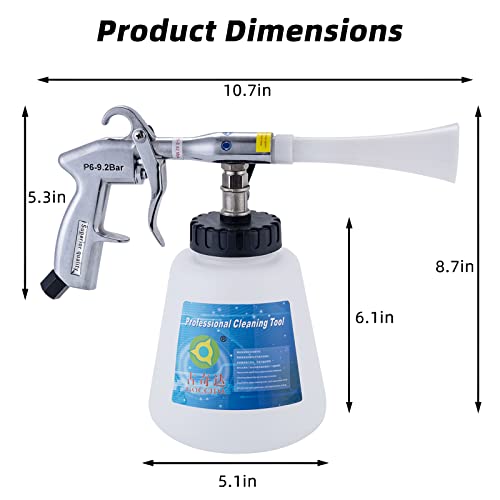 GOCCIDA Car Interior Cleaner Auto Detail Tools Car Detailing Kit - color: A-Kit-8ps