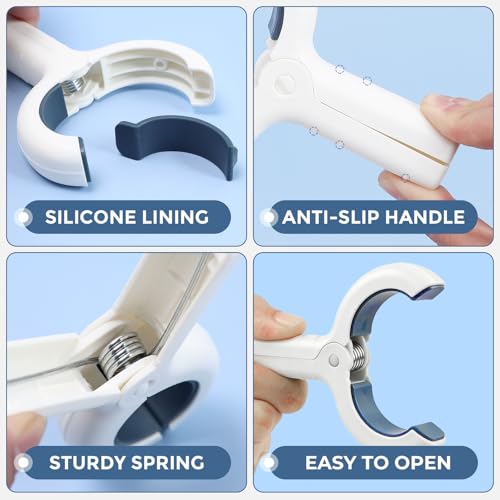 10 Pack Large Beach Towel Clips - 3.7 Inch Portable Chair Clamp for Summer - size: Large 3.7In×10Pcs