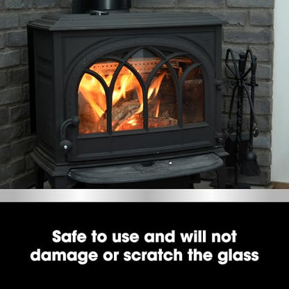 Furniture Clinic Stove Glass & Metal Cleaner, Removes Soot & Ash - style: Cleaner