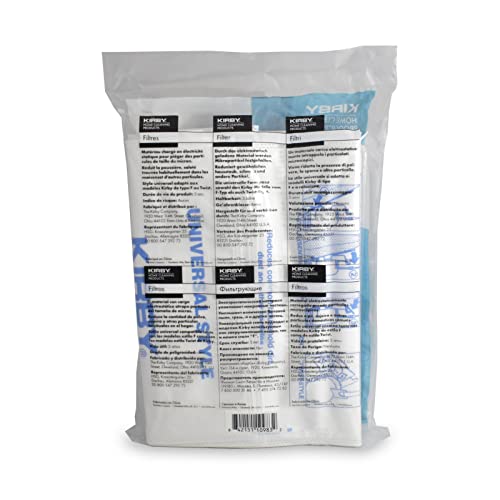 Kirby Micron Magic HEPA Filter Bags 6-Pack, Part #204811 | Genuine Kirby OEM | Fits F-Style & Twist-Style Kirby Vacuums (Avalir, Sentria, G Series) - size: 1