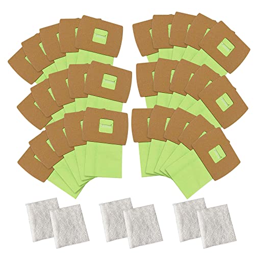 30 Pack Type BB Canister Bags Replacement Fit for Oreck XL - color: 30 Pack Bags + 6 Motor Filters