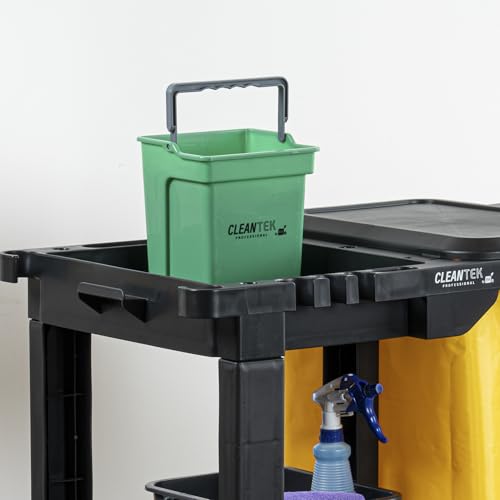 Restaurantware 4 qt Green Cleaning Bucket - color: Green, size: 4 Quarts