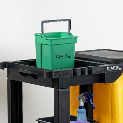 Restaurantware 4 qt Green Cleaning Bucket - color: Green, size: 4 Quarts