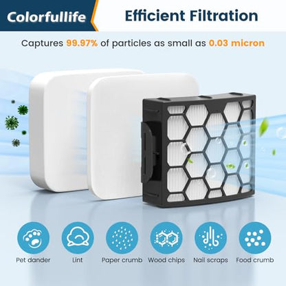 UV900 UV950 UV850 Filter Replacement for Shark DuoClean Lift-Away Vacuum