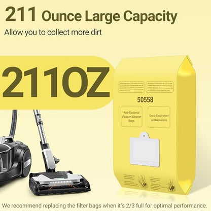 50558 Canister Cleaner Bag Replacement for Kenmore Vacuum - style: 30 Pack