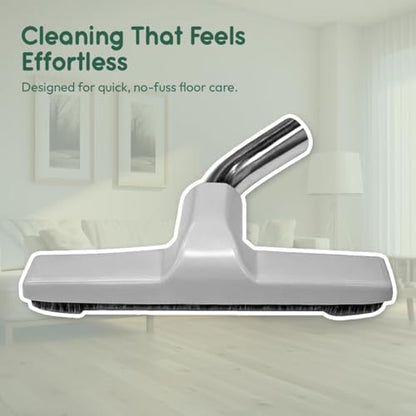 Selgo Universal Vacuum Cleaner Floor Brush for Hardwood Floors, 1.25" Fit – Soft Bristles, Scratch-Free Cleaning (Pack of 10) - color: White