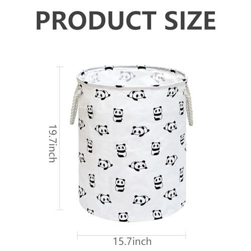Round Laundry Basket Storage Bins Nursery Hamper Gift Baskets for Home,Office,Home Decor - color: VBNMK202510237