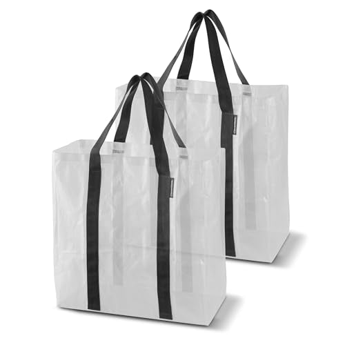 CleverMade Storage Tote - 42L - Transparent (2PK) - color: Transparent, size: 42l - 2 Pack