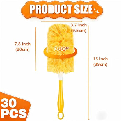30 Count Heavy Duty Duster Refills for Swiffer, Multisurface 360° Dusters