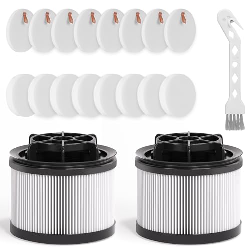 Leemone 18 PCS LVAC-300/LVAC-200 MAX Vacuum Filter Replacement for LEVOIT - color: LVAC-300 Filters