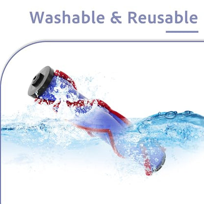 Upgrade Anti-Tangle V8 V11 Vacuum Head Replacement for Dyson V7 V8, Cyclone V10 V11 V15 Cordless Vacuums Cleaner, Quick Release Motor-Head Brush Roller for Dyson Vacuum Attachments Parts