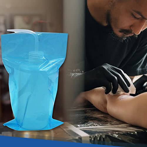 Wash Bottle Bags 250pcs Tattoo Wash Bottle Covers Blue - color: Blue