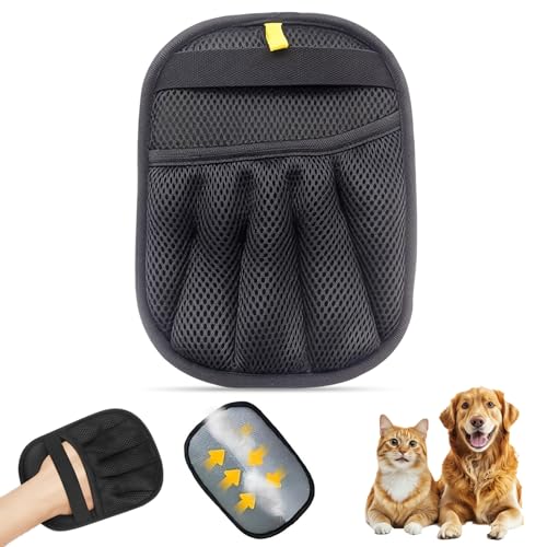 Pet Hair Removal Glove, Reusable Electrostatic Cat Dog Hair Remover Glove - color: 1pc