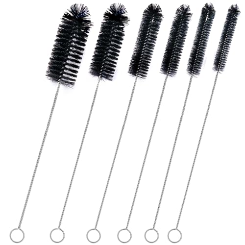 Brush Family Straw Cleaner Brush Set 6 Pieces - size: 12 inch large diameters set (6pcs)