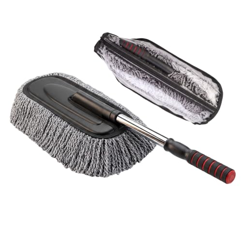 Microfiber Car Duster Scratch-Free, Car Dust Brush for Exterior Cleaning - size: 1 pc