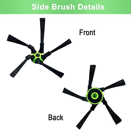 9 Pack Roomba s9 Replacement Parts Compatible for iRobot Roomba s9+ (9550) S9 (9150) Robot Vacuum Cleaner, 1 Set Rubber Brush,4 Filters,4 Side Brushes