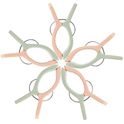 10 Pack Beach Towel Clips for Beach Chairs - color: 10 Pack-2 Color