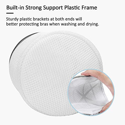 GOGOODA Laundry Mesh Bra Wash Bag for Lingerie, Underwear, Delicates, 3 PCS - size: 3 Bra Wash Bags