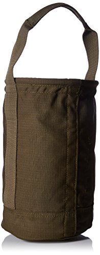 Graintex Canvas Utility Bucket 9.5"x14", Round Tool Bucket, Reinforced Base & Carry Handle, Ripstop Canvas, Ideal Multi-Purpose Bag for Jobsite, Gardening, Home Use, Tool Storage (Hunter Green) - color: Hunter Green
