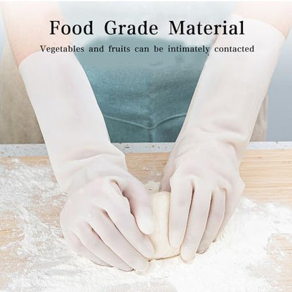 Dish gloves，Cleaning Gloves，Durable Non-Slip，Long Service Life，For kitchen Cleaning Pet Care Bathrooms Etc - size: Small