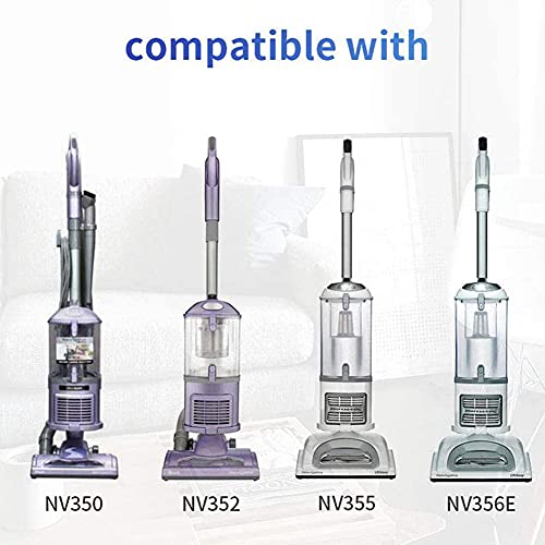 Ytaland 2 Pack Crevice Tool and DUST Brush Compatible with Shark Navigator Lift-Away Vacuum Cleaner Models NV350, NV352, NV355, UV440, Replace Part # 112FFJ