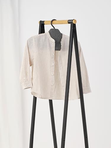 Brabantia - Steam Clothes Hanger - Solid Surface for High-Pressure Steaming on Collars and Shoulders - Quick & Easy Results - Double-Sided Use - Versatile 360° Rotating Hook - Pepper Black - color: Pepper Black, style: Steam Clothes Hanger