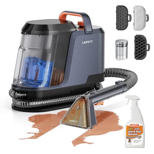 Uwant 18Kpa Carpet Cleaner Machine with Pet Pro Cleaner&Tools Set of 1 - color: Blue-Margaret