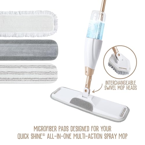 Quick Shine Multi-Action Clean + Polish Microfiber Refill Pad - size: Clean + Polish Pad