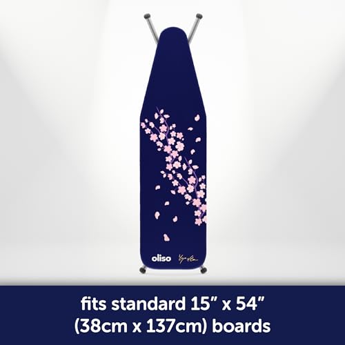 Yaya Han x oliso Ironing Board Cover Pad - Cotton Standard 15 x 54 - color: Cherry Blossom