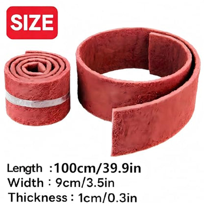 4Pcs Sandpaper Roll,Scouring Pad,3.5"x39.9" Each