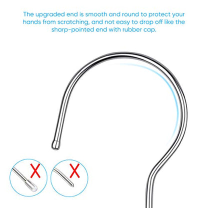 Fayleeko Stainless Steel Wire Hangers - 50 Pack Heavy Duty, Space Saving 16.5 inch Ultra Thin Coat Hangers - size: 50Pack 16.5inch
