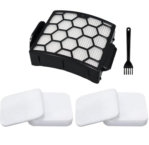 LA502 Filter Replacement for Shark LA502 LA300 LA301 LA322 LA500 LA500WM LA455 LA702 LA360 LA362 LA351 Rotator Lift-Away ADV DuoClean PowerFins Upright Vacuum (2 Foam+1Hepa) - style: 2 Foam+1Hepa