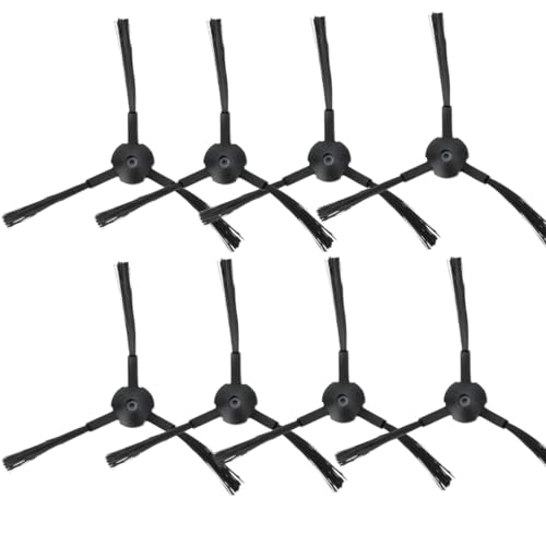 8Pcs Side Brush Replacement Parts, Replacement Side Brushes Fit for Ilife V3s 3Spro A4 A4S A6 5V 5Spro Robot Vacuum Cleaner Accessories