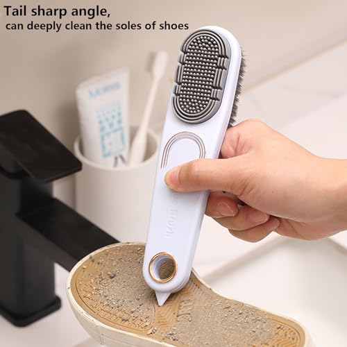 Laundry Stain Brush Clothes Cleaning Brush Double-Sided Soft Bristle Brush
