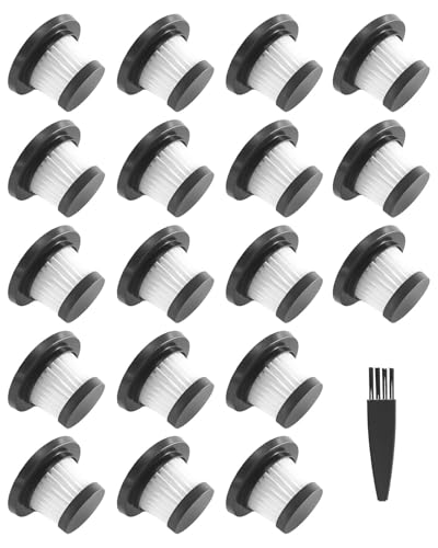 18 Pcs Vacuum Filter Replacement Fit for Duck Compact Cordless Cleaner