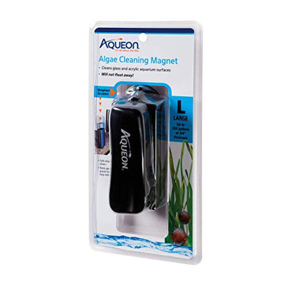 Aqueon Aquarium Algae Scraper, Fish Tank Cleaning Magnet, Large - size: Large