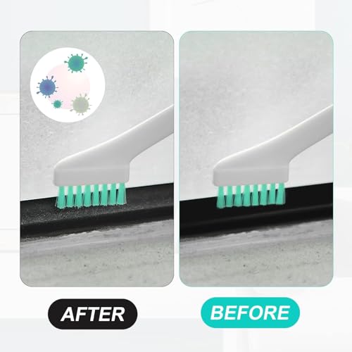 8pcs Small Household Cleaning Brushes, Small Cleaning Brush Set Detail Cleaning Brush Crevice Cleaning Tool for Window Toilet Keyboard Humidifier Bottle Space Gaps Corner