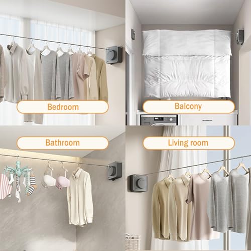 Retractable Clothes Line Outdoors Indoor,Retractable Clothesline Outdoor