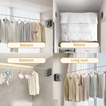 Retractable Clothes Line Outdoors Indoor,Retractable Clothesline Outdoor