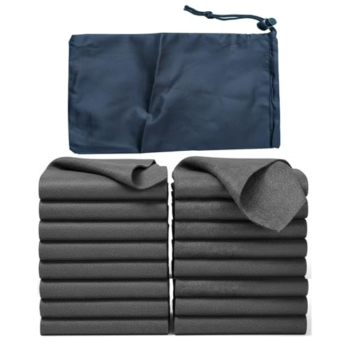 Thickened Magic Cleaning Cloth Reusable 16 Pack Mixed L/XL with Storage Bag - size: 16 Pcs – Mixed L/XL + Storage Bag