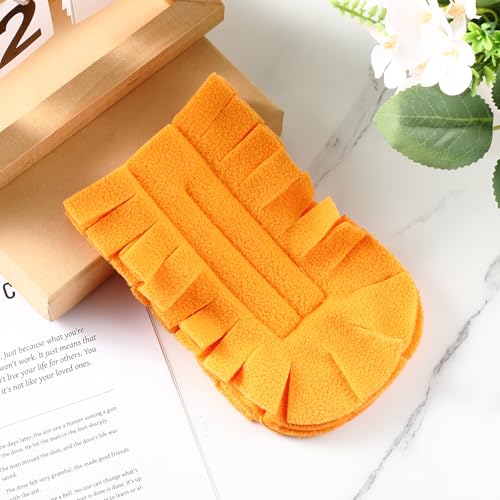 12 Pcs Reusable Duster Refills Washable Pads, Orange - color: Orange